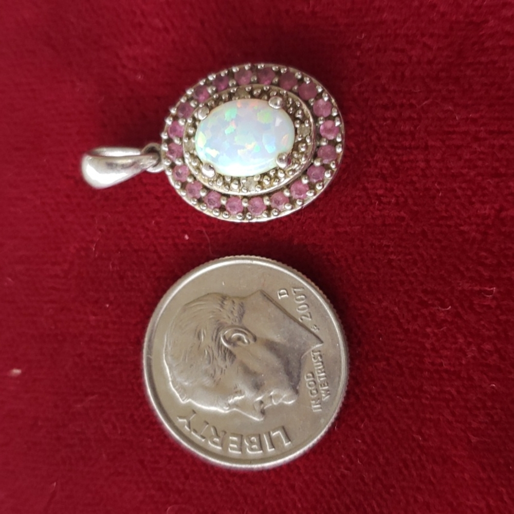 JTV Opal pendant